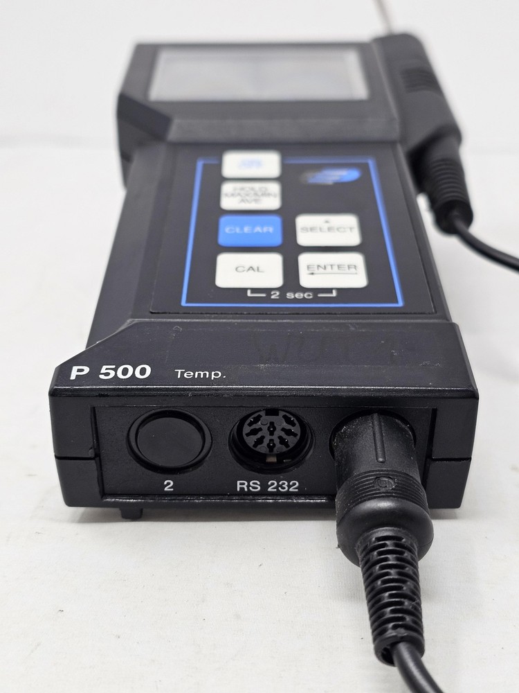 Dostmann P 500 Handheld Digital Thermometer Temp Meter Probe RS232 Tested Works