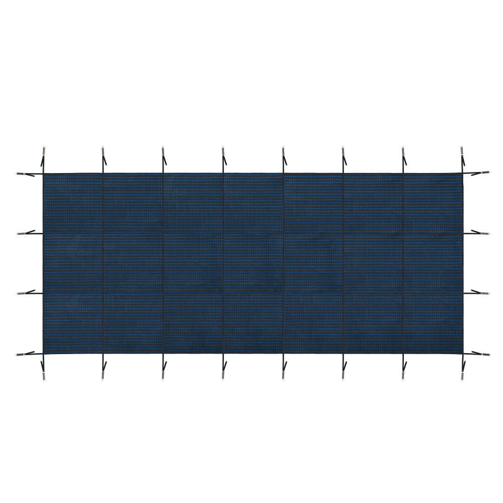 Safety Cover for 16x32ft Rectangular Inground Pools, Heavy Duty Mesh w/ Hardware
