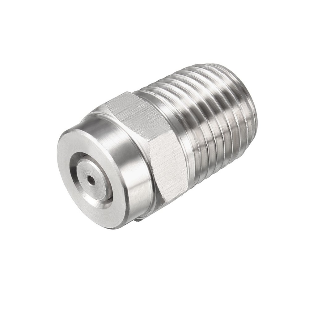 2PCS 1.2mm Orifice Diameter Pressure Washer Nozzle 1/4NPT Thread Spray Tip