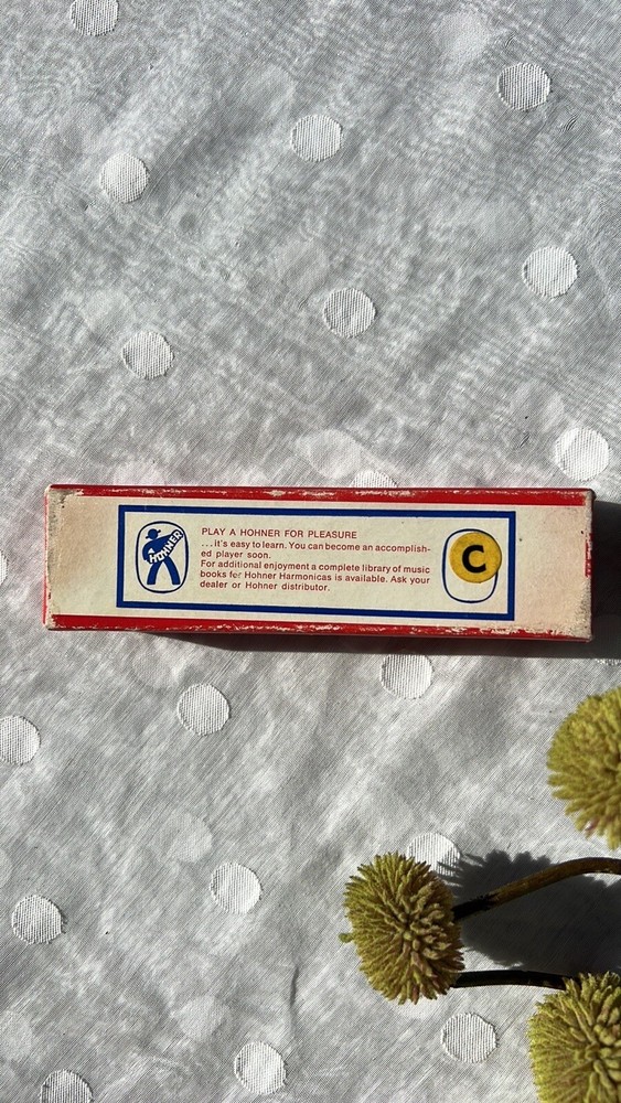 VINTAGE MOHNER HARMONICA IN BOX.