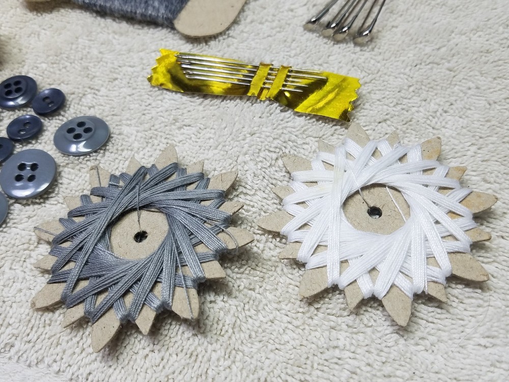 Vintage Army Military Sewing Uniform Repair Kit Made in Germany STRUM- Orange