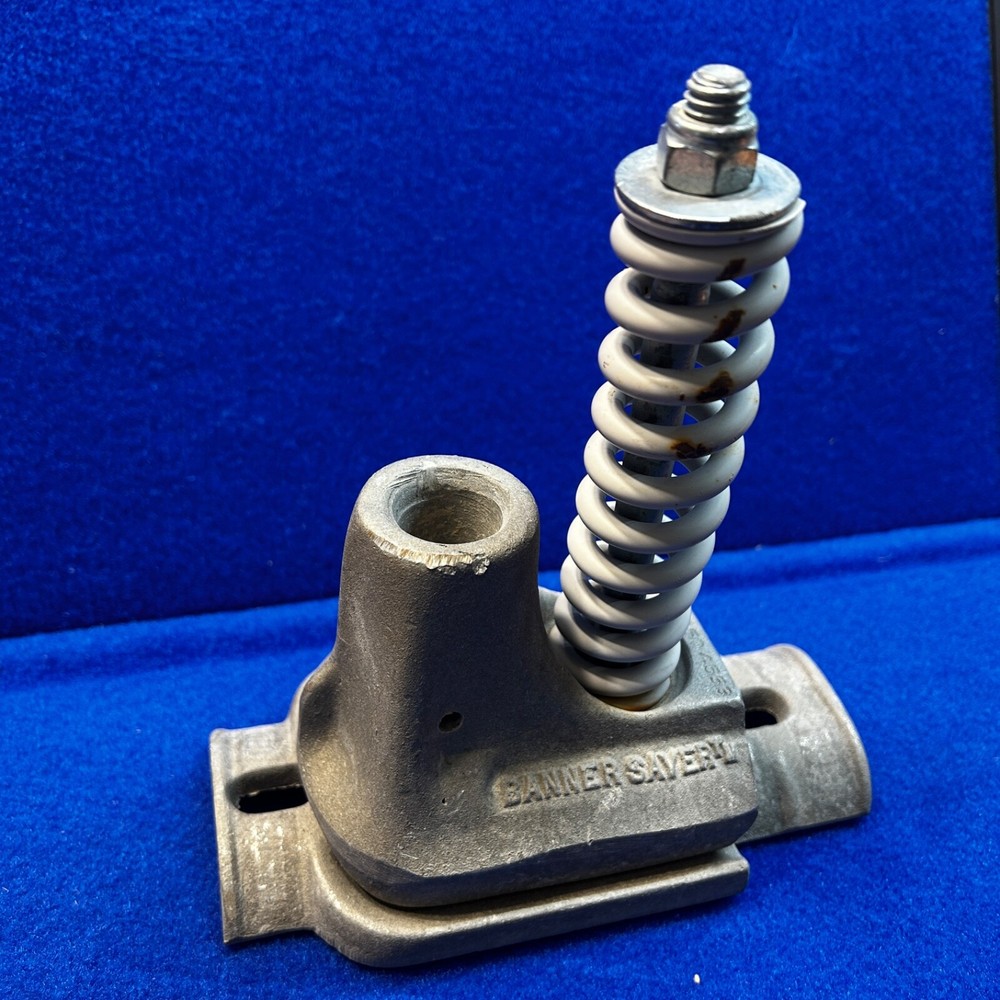 Heavy Duty CAST Banding Pole Mount Replacement Base Support Tension Spring Unit