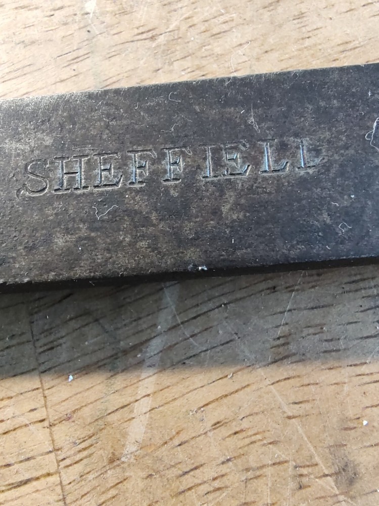 Vintage large hack saw by SHEFFIELD 19" blade