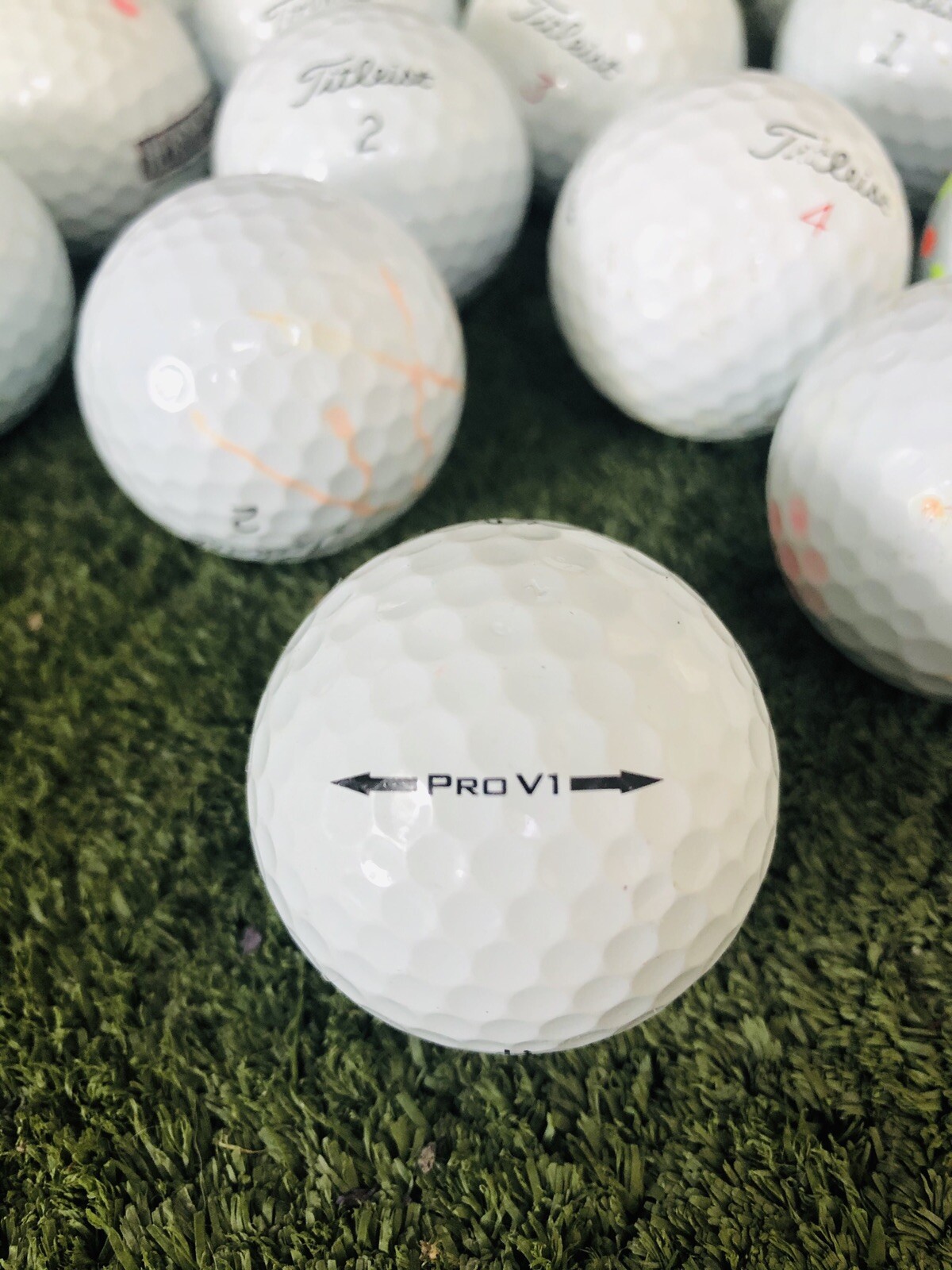 100 Titleist Pro V1 / V1X 3A Used Balls Golf Balls AAA
