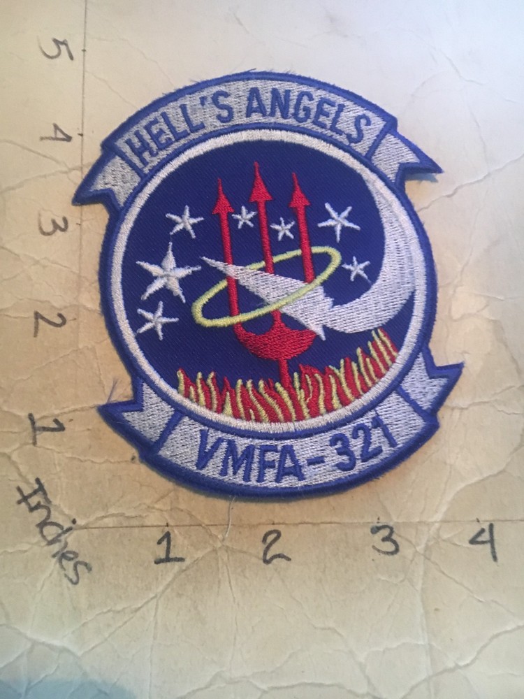 USMC US Marine Fighter Attack Squadron-321 VMFA-321 patch 7/28/25
