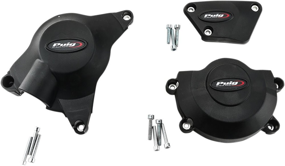 Puig Black Engine Cover Kit (21521N)