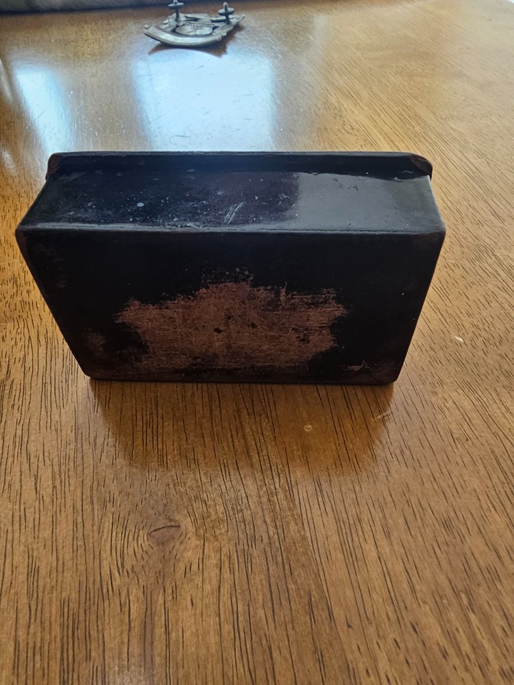 Antique Papier Mache Snuff Box 1880's
