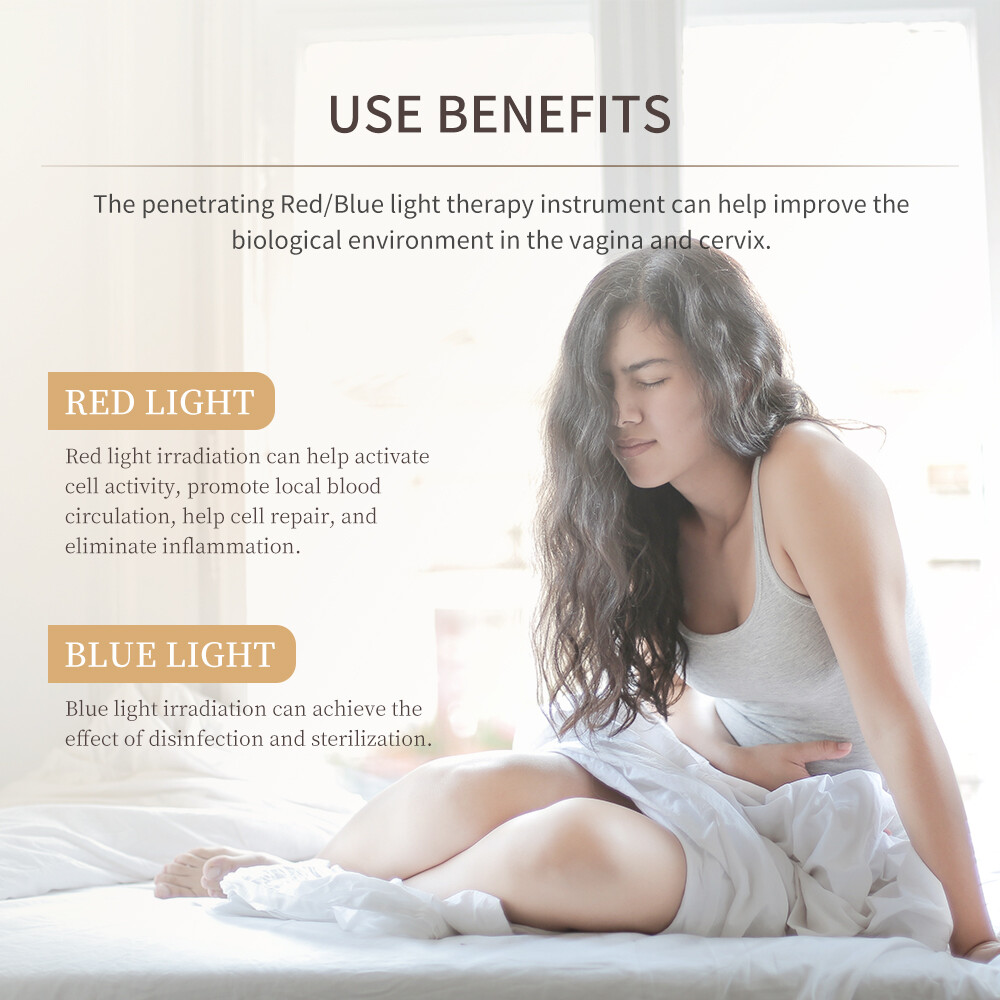 Vaginal Tightening Rejuvenation Wand Cervical Rehab Laser Therapy for Vaginitis