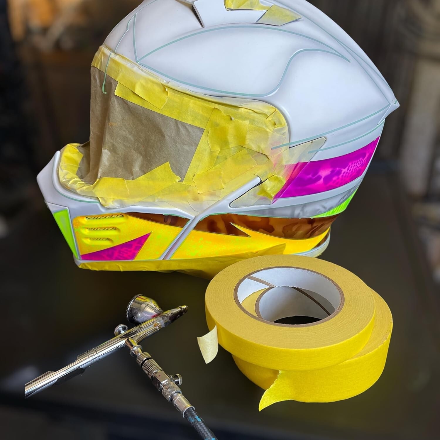 LiME LiNE Automotive Neon Yellow Basecoat Spray Paint - 14 Oz