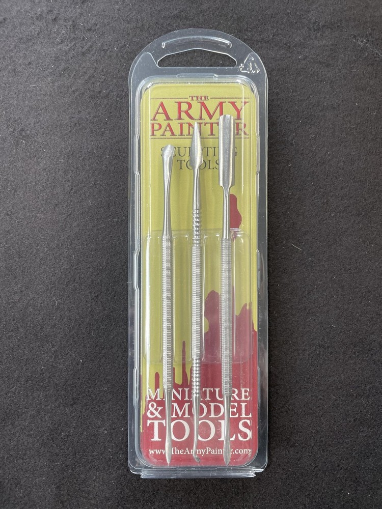 The Army Painter Clay Sculpting Tools - Set with Three Double Ended Stainless...