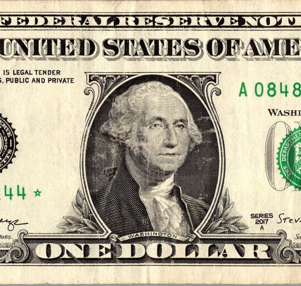 2017 A Star note Fancy Serial Number Regular Run