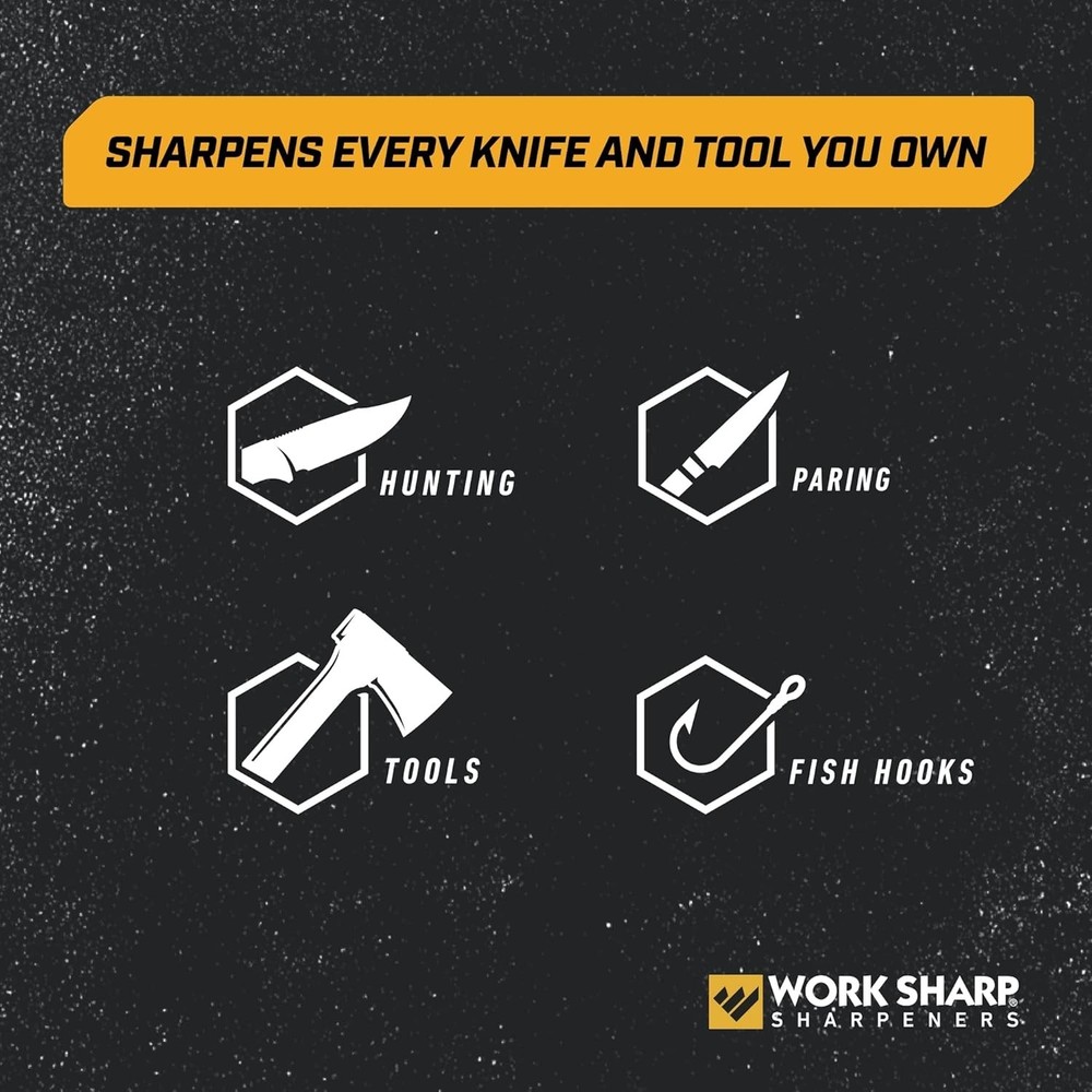 Portable Pivot Knife Sharpener, WSEDCPVT EDC Black