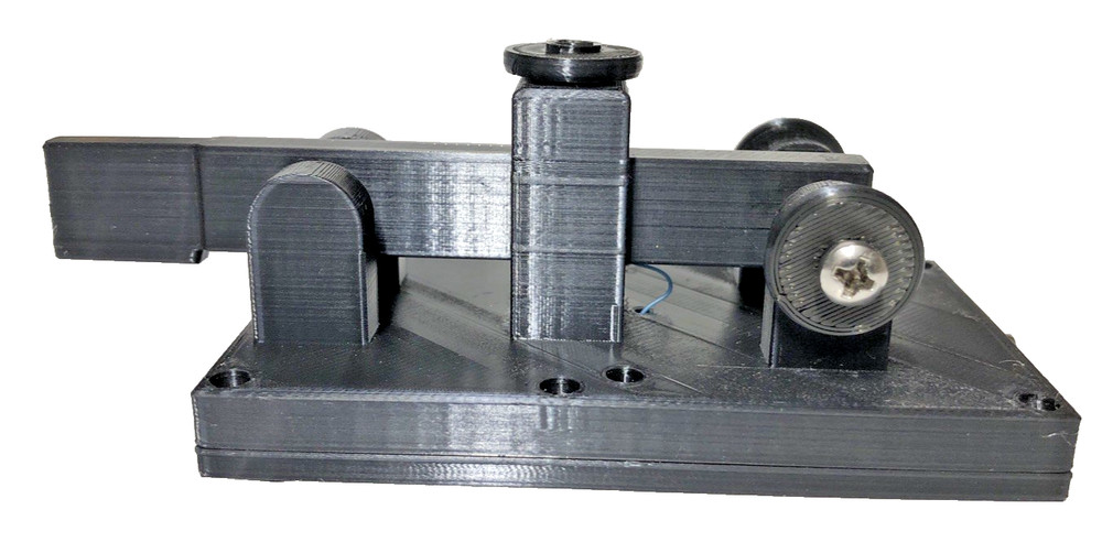 Morse Code Key - Cootie Paddle II