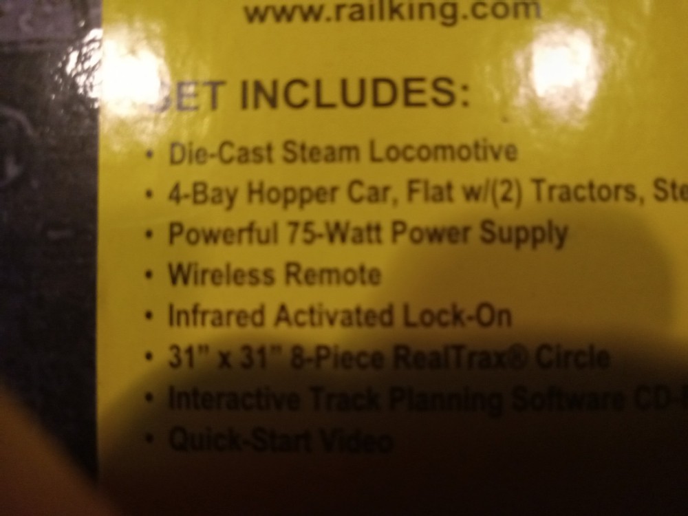 Rail King Model Train