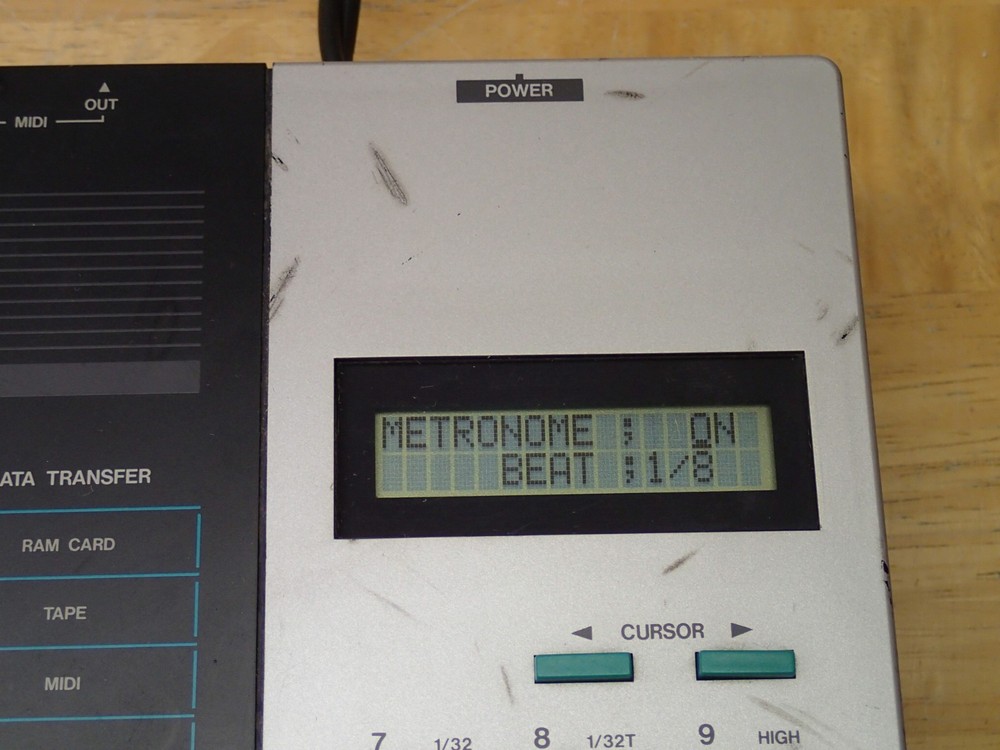 Korg DDD-1 Vintage Dynamic Digital Drums Drum Machine Rough Project