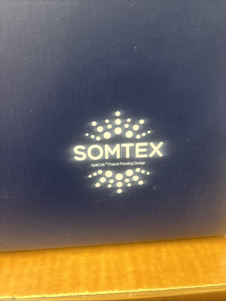 Somtex Split Cell Memory Foam Pillow New In Box