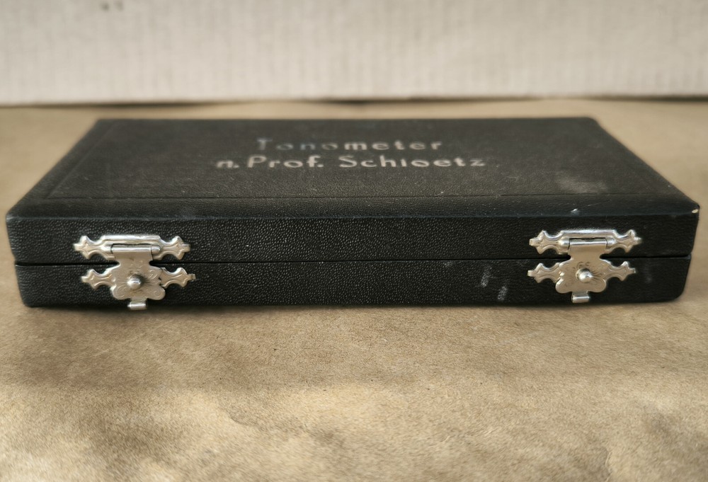 Vintage n.Prof. Schioetz Tonometer With Original Case