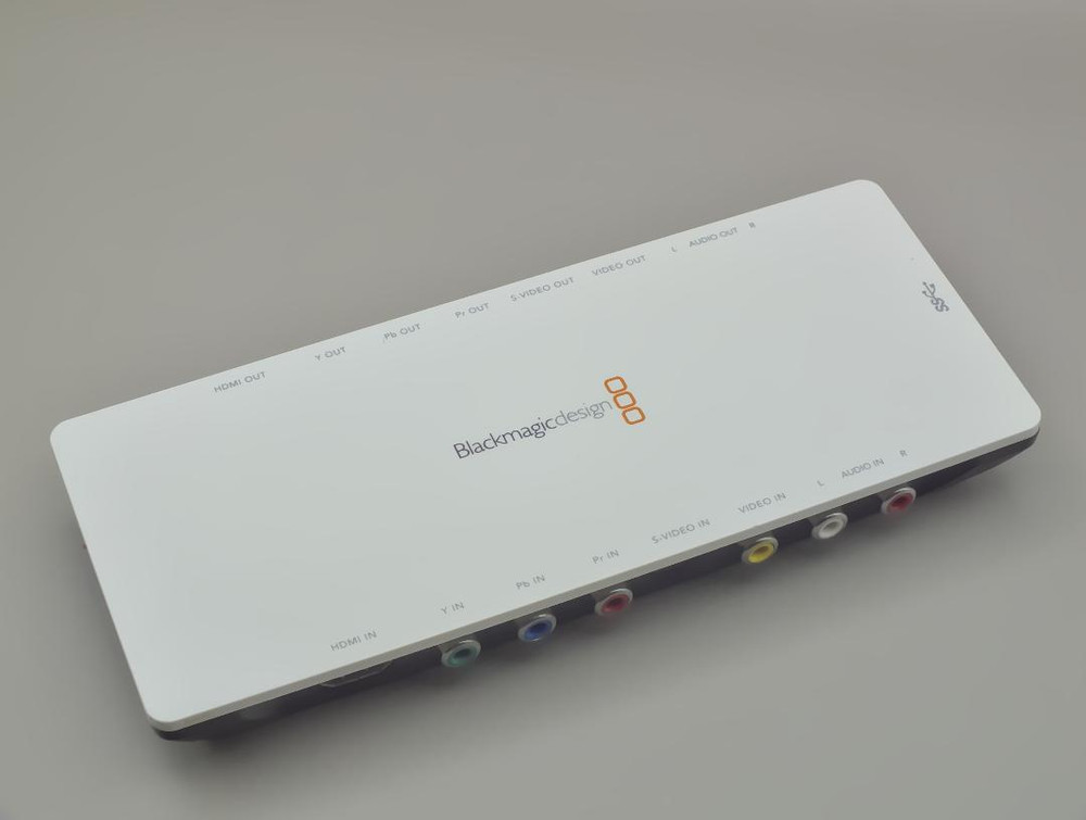 Blackmagic Intensity Shuttle for Thunderbolt Video Capture Card For Mac Pro Used