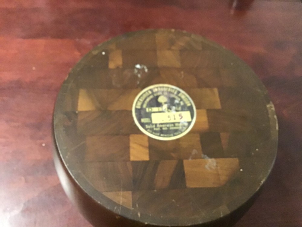 DiD ware solid american walnut bowl