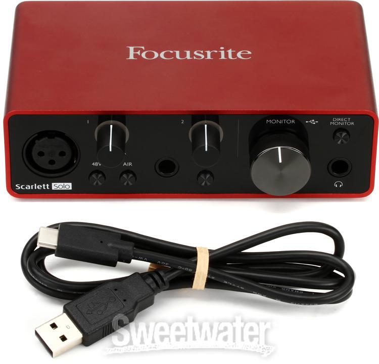 Focusrite Scarlett Solo 3rd Gen USB Audio Interface