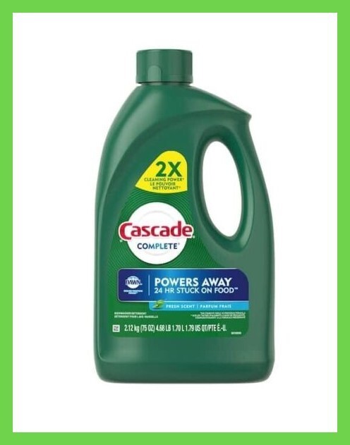 Cascade Complete 75 oz. Fresh Scent Dishwasher Gel Detergent with Dawn (2-Pack)