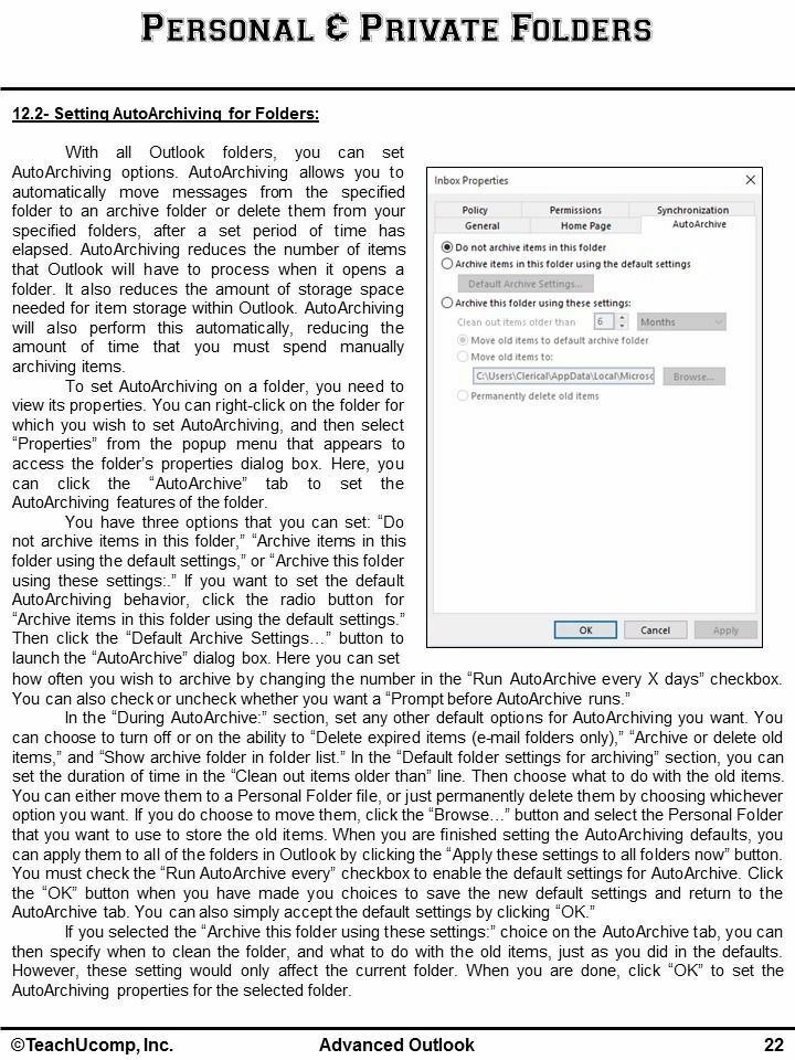 Learn Microsoft OUTLOOK FOR LAWYERS 2016 & 2013 Training Tutorial DVD-ROM Course