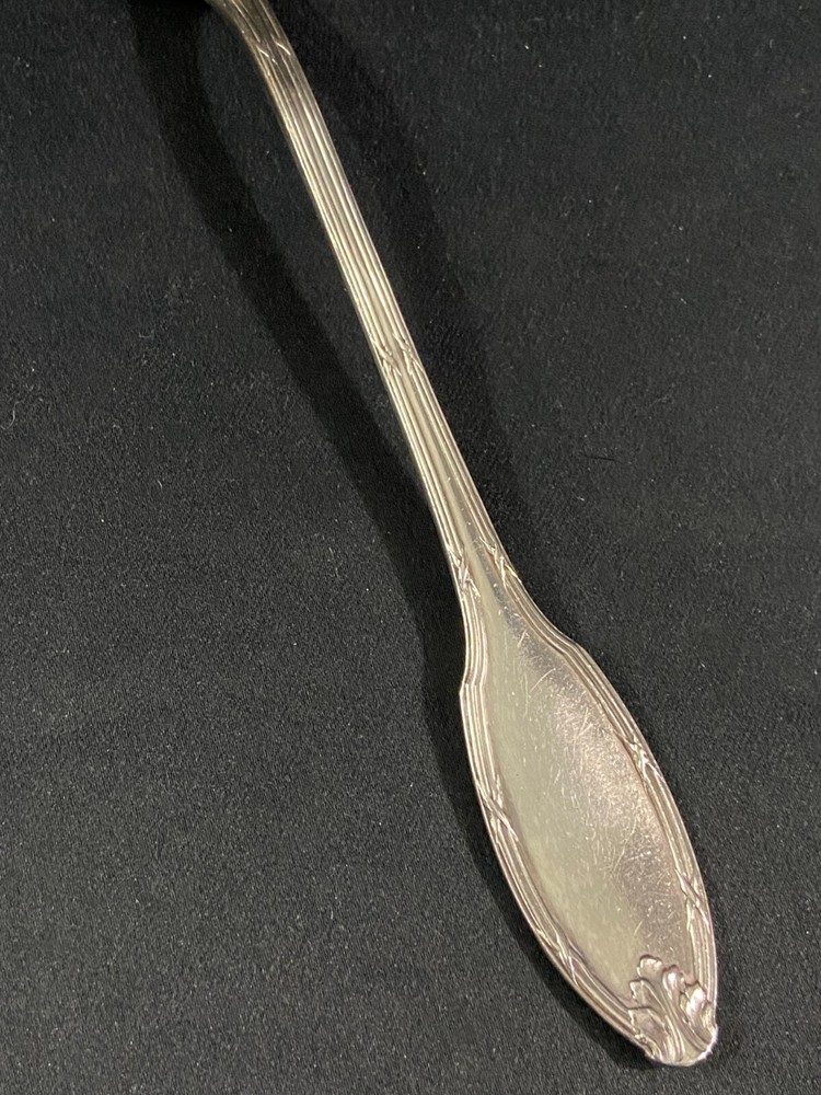 Silver Plated Stew Spoon Style Louis XVI