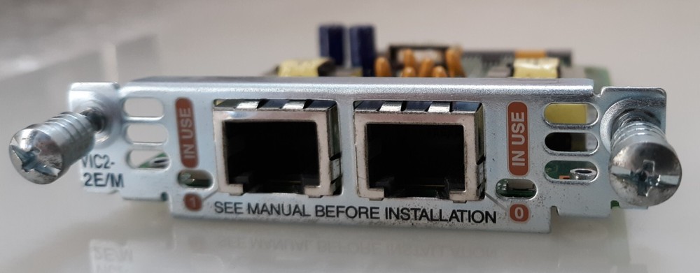 Cisco VIC2-2E/M 2-Port Voice Interface Card