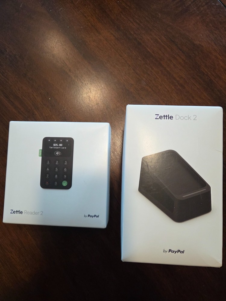 Zettle Reader 2 and Zettle Dock 2 Card Reader Station ---NEW
