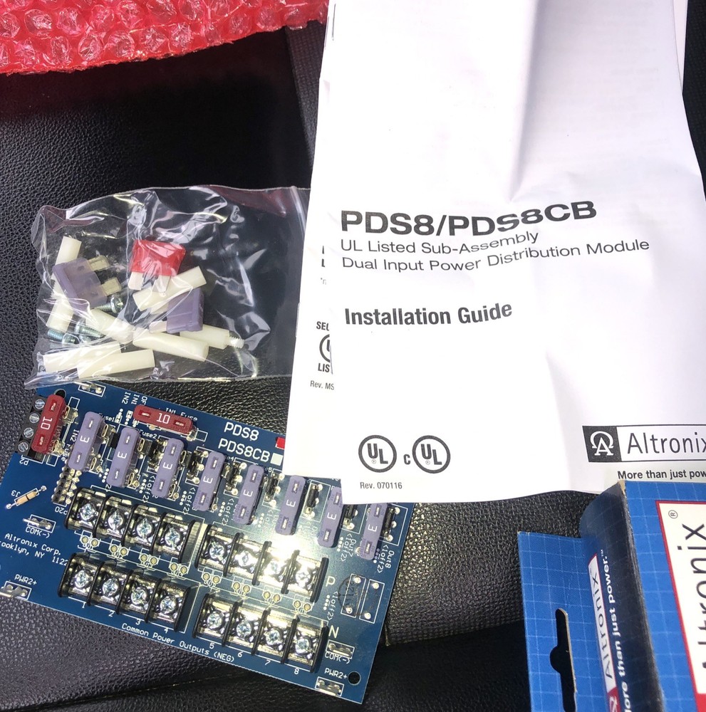 Altronix PDS8 Power Distribution Module New