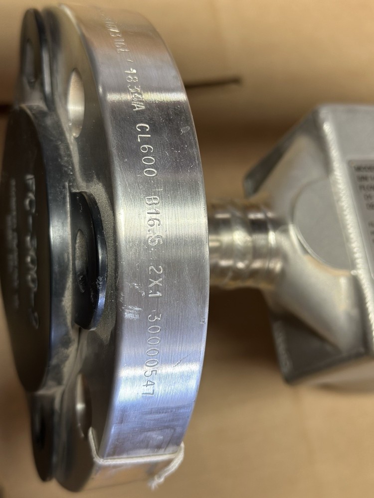 Micro Motion Emerson Mass Flow Sensor Meter Coriolis 2x1” 600 - Make An Offer!