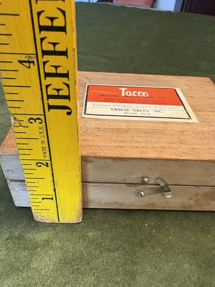 Vintage Tasco Microscope Mounting Kit