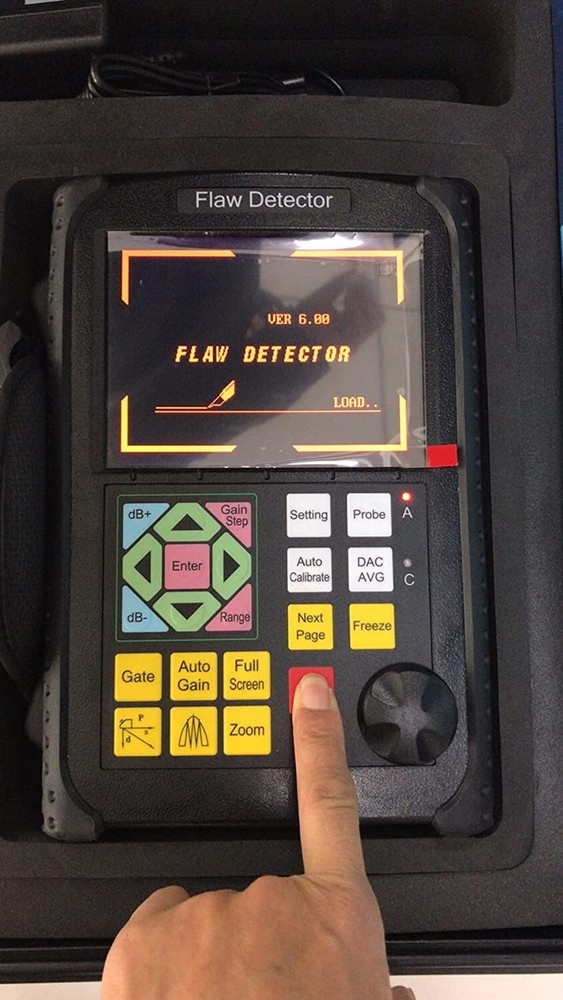 Ultrasonic Flaw Tester Detector with Auto Display Precise Flaw Location Function