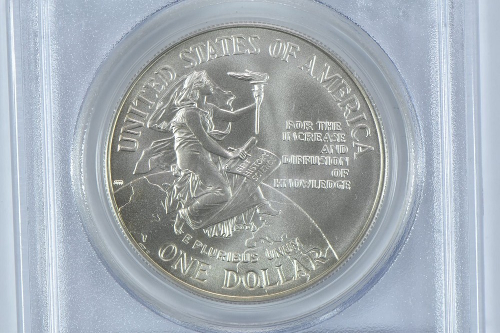 1996-D Smithsonian Commemorative Dollar MS69 PCGS Blue Label