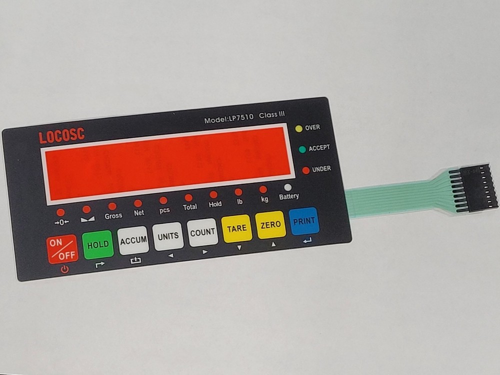 New LP7510 SL7510 RED LED display model Keypad