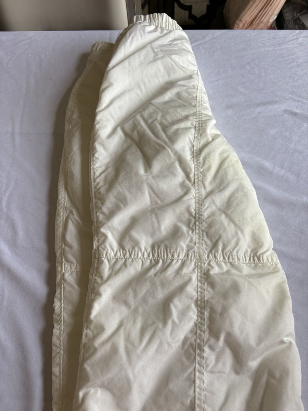 CB Sports Womens Ski Snow Pants Size 8 White Insulated Winter