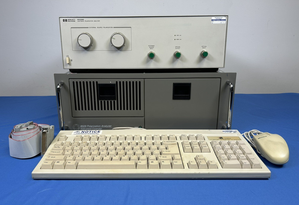 Agilent 8509B-012 Lightwave Polarization Analyzer *COMPLETE*