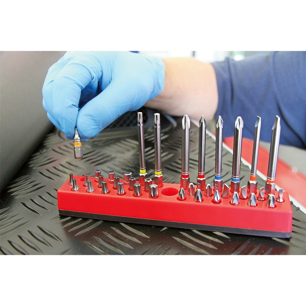 Sealey Bit Holder Magnetic Capacity 36 Bit Tool Storage