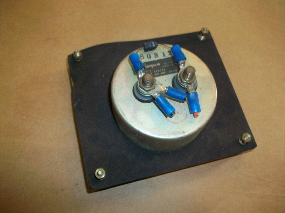 Simpson DeVilbiss MILLIAMPERES Meter 60312 USED