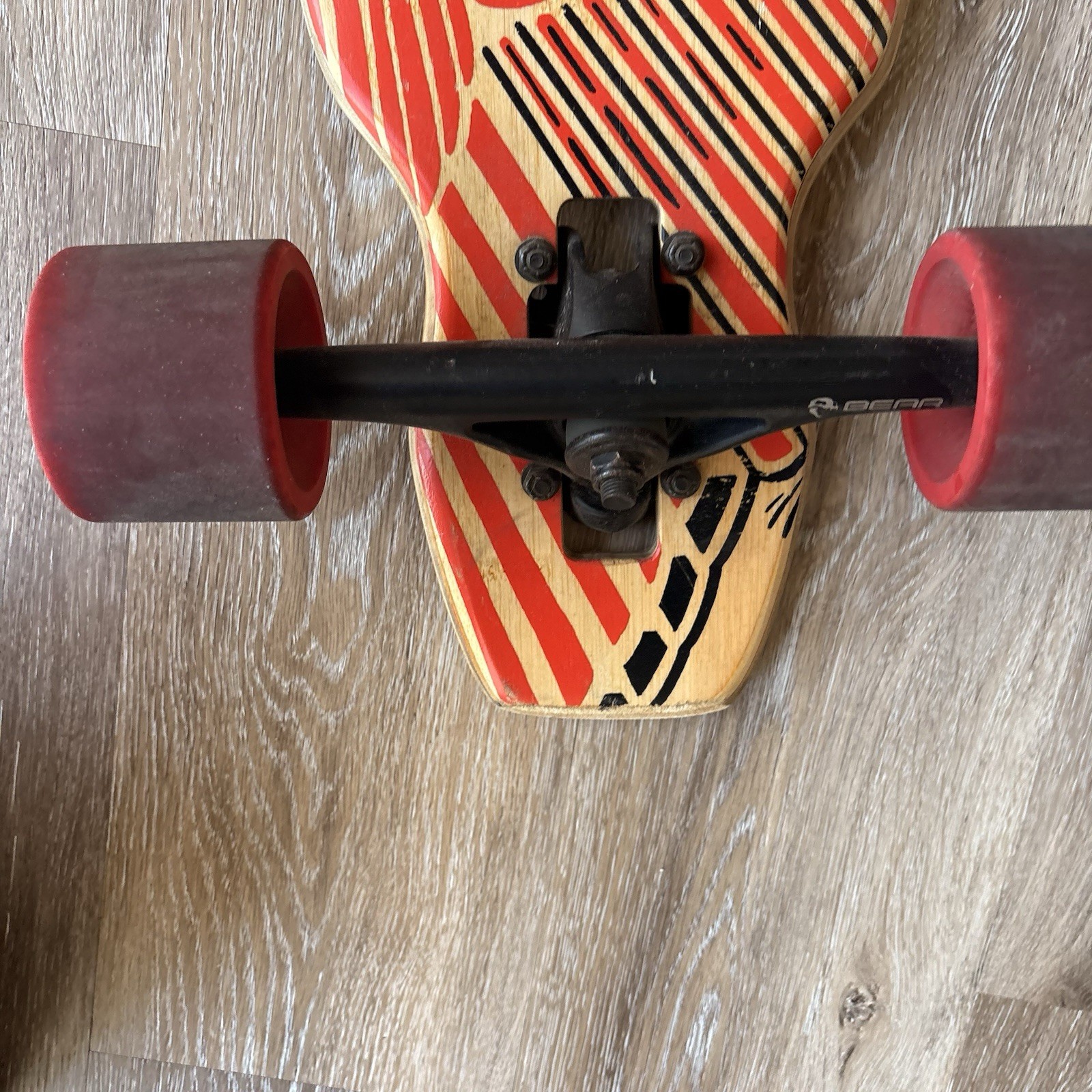 Landyachtz BattleAxe Thunderbird 40" Longboard Bear Trucks Hawgs 69mm Wheels