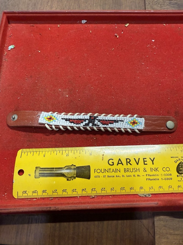 Thunderbird Beaded Bracket