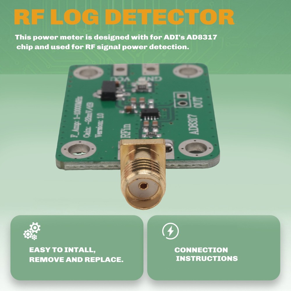 AD8317 High Speed Logarithmic Detector Log Detector Log Output Meter5017