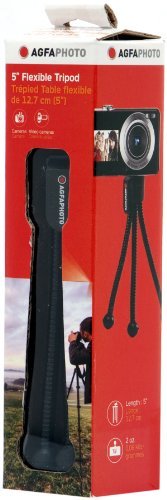 Agfa 5" Flexible Tabletop Tripod - Black **5 Pack**