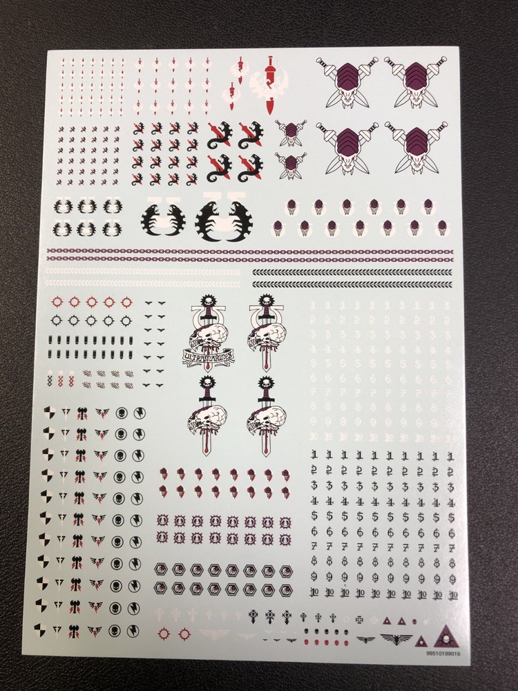 Warhammer 40 Leviathan Sticker Decals