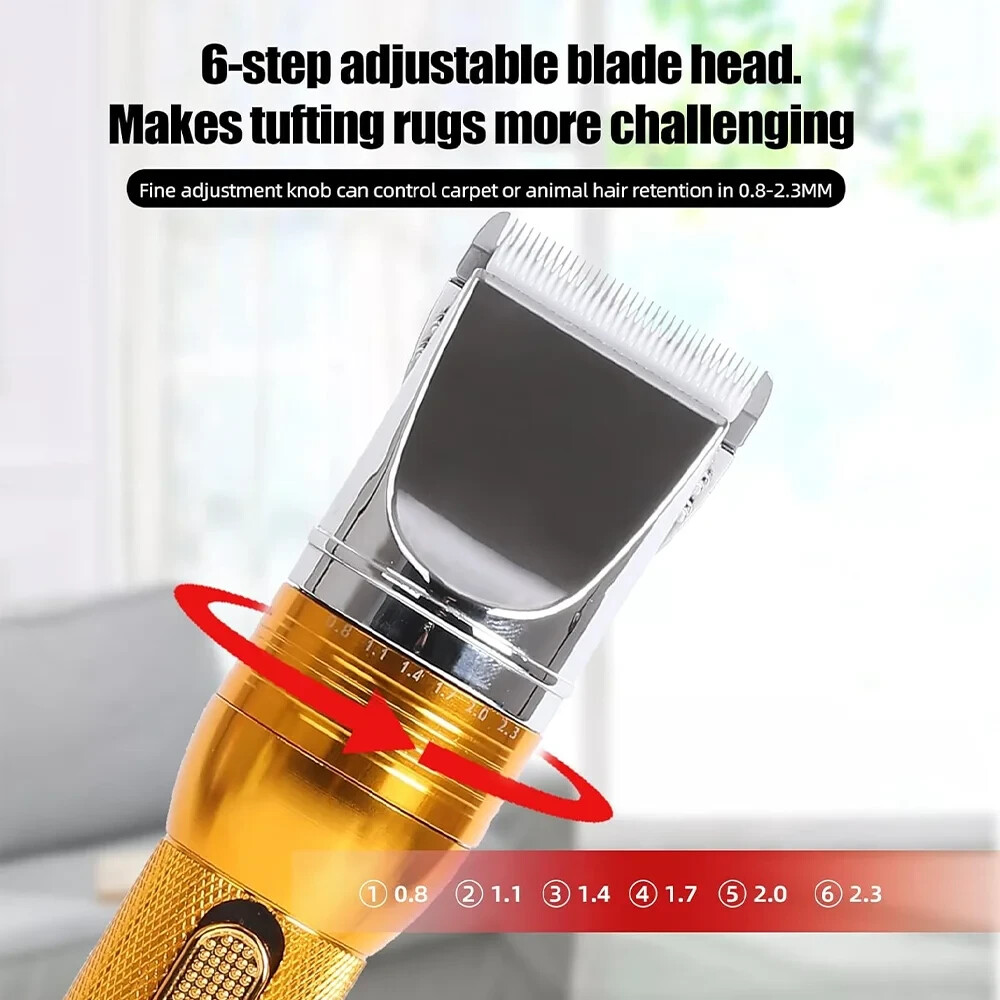 Heavy Duty Electric Pet Clippers for Thick Coats, Large Dogs, Horses & Livestock