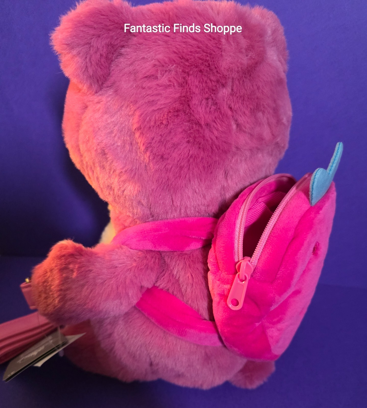 Disney Toy Story Lotso Plush Strawberry Character Essential Bag NWT