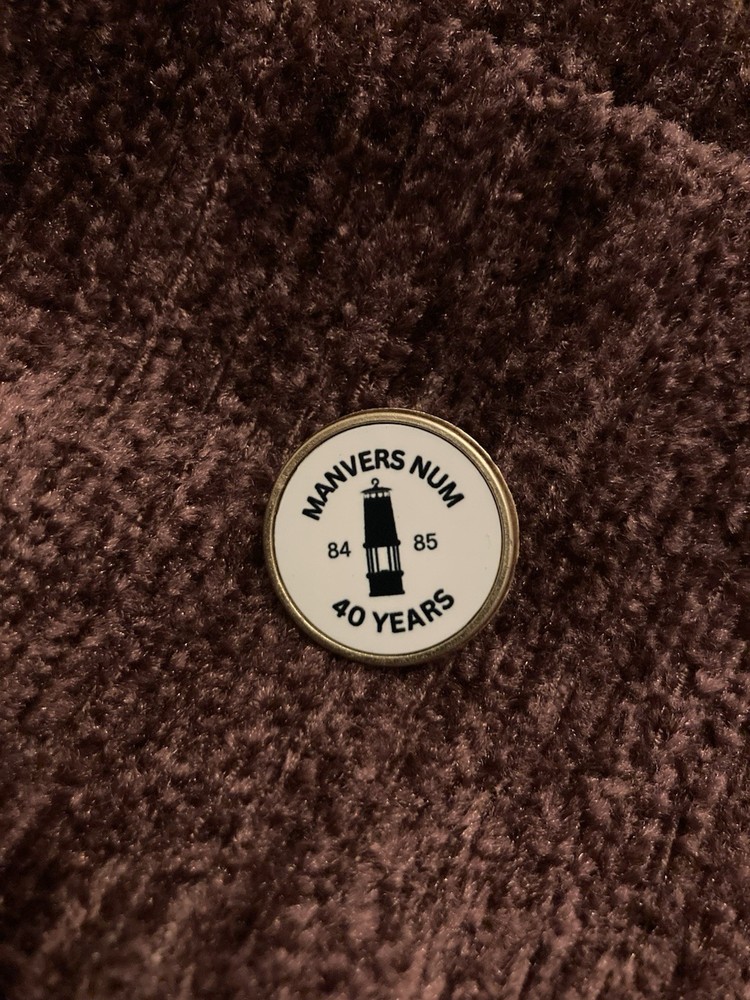 MANVERS NUM 84-85 Strike Commemorative Badge 40 Years
