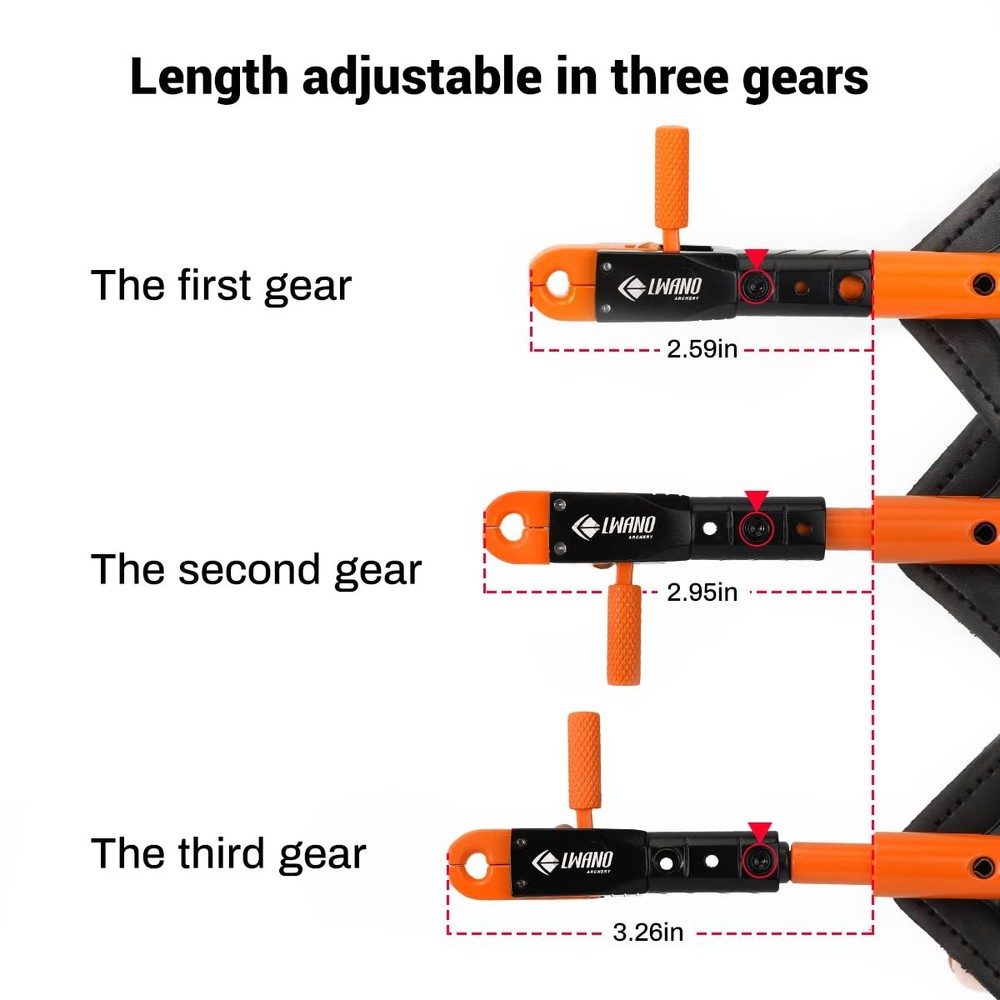 Archery Compound Bow Release Aids Trigger (Orange)