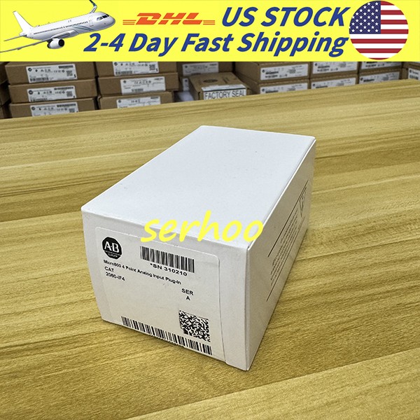 New Sealed 2080-IF4 Allen-Bradley Micro800 4 Point Analog Input Plug-in Module