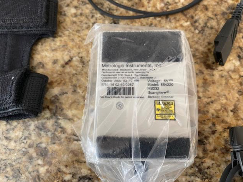 Metrologic Instruments IS4220 Scanglove - Untested
